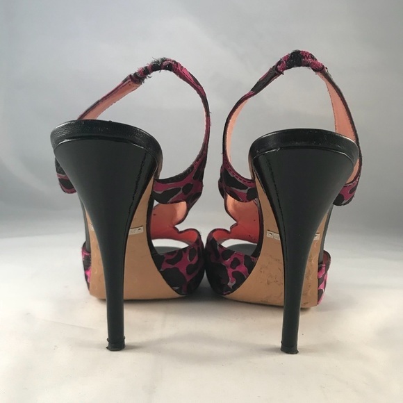 Betsey Johnson Cheetah Print Heels- Size 6 - Picture 5 of 8